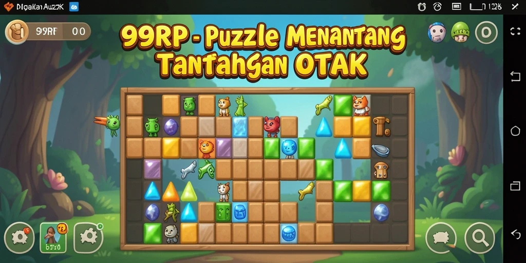 Gameplay menantang dari 99RP dengan berbagai teka-teki kreatif.