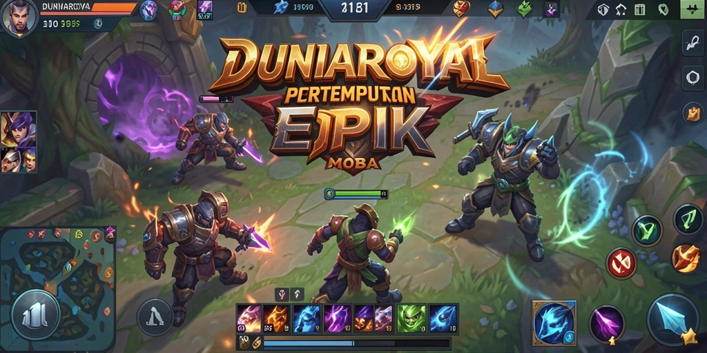 Tangkapan layar gameplay seru dari DUNIAROYAL.