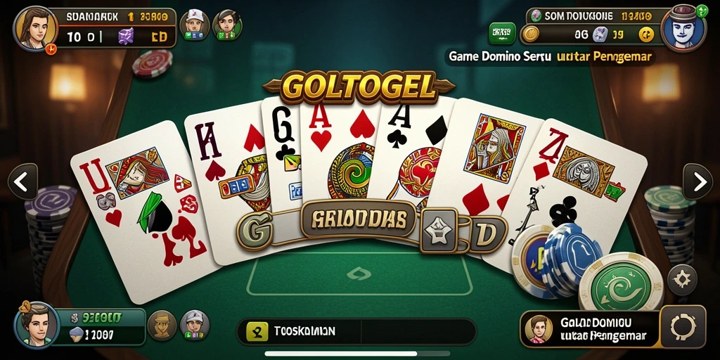 Gameplay seru GOLTOGEL dengan pemain yang kompetitif.