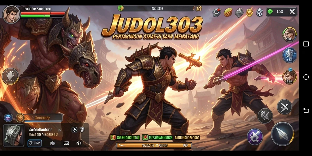 Tampilan gameplay JUDOL303 yang menarik dan strategis.