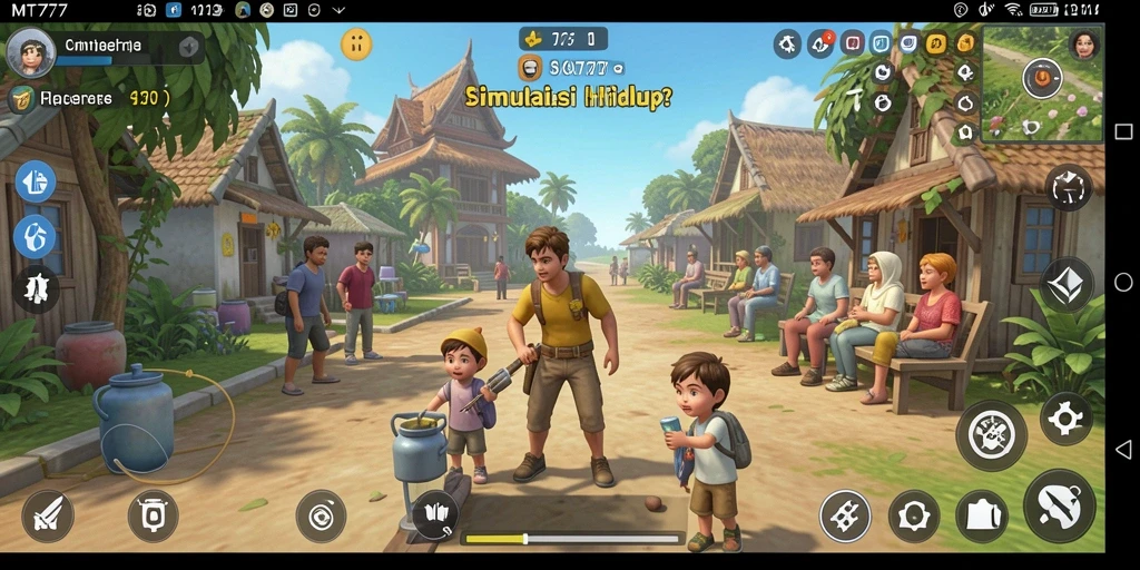 Gameplay MT777 yang menampilkan berbagai karakter dan desain yang menarik.