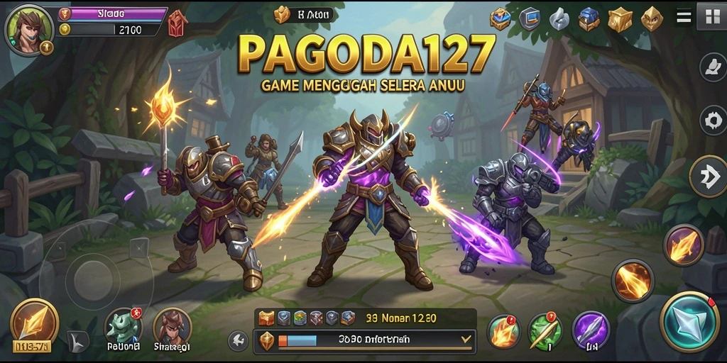 Tampilan gameplay menakjubkan di PAGODA127 yang penuh strategi.