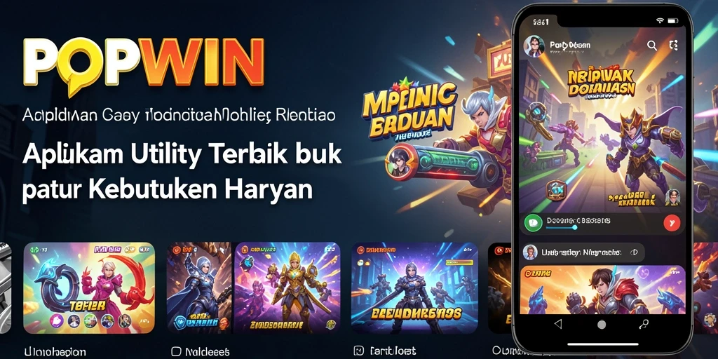 Tampilan antarmuka aplikasi POPWIN yang sederhana dan fungsional.