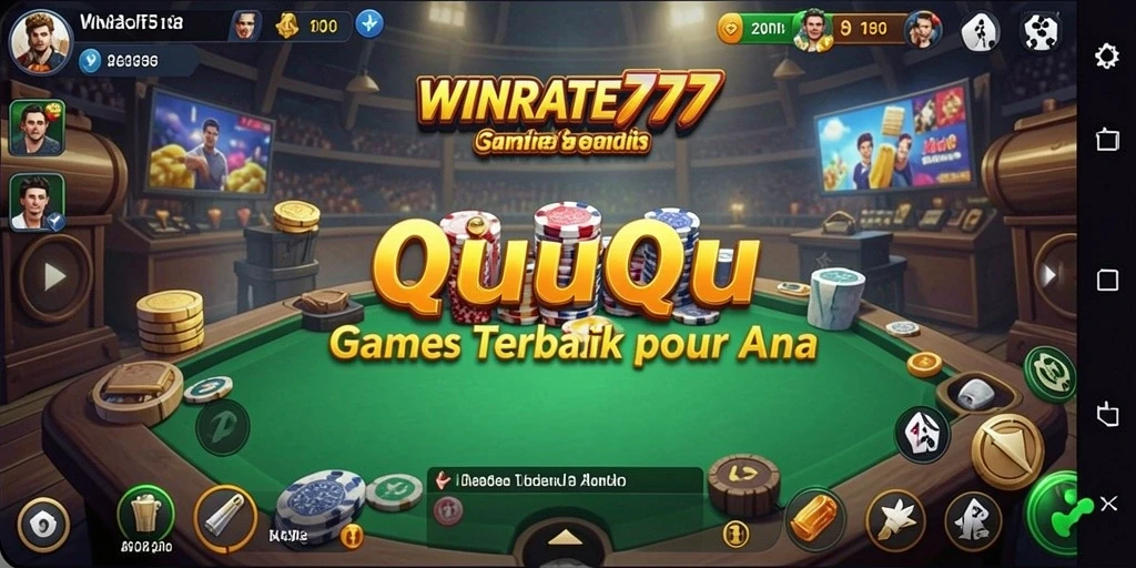 Gambaran menarik dari gameplay QiuQiu di WINRATE777.
